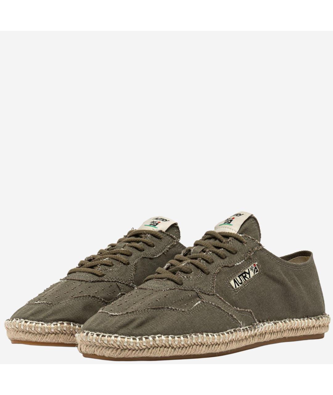 AUTRY Зеленые текстильные эспадрильи, фото 2