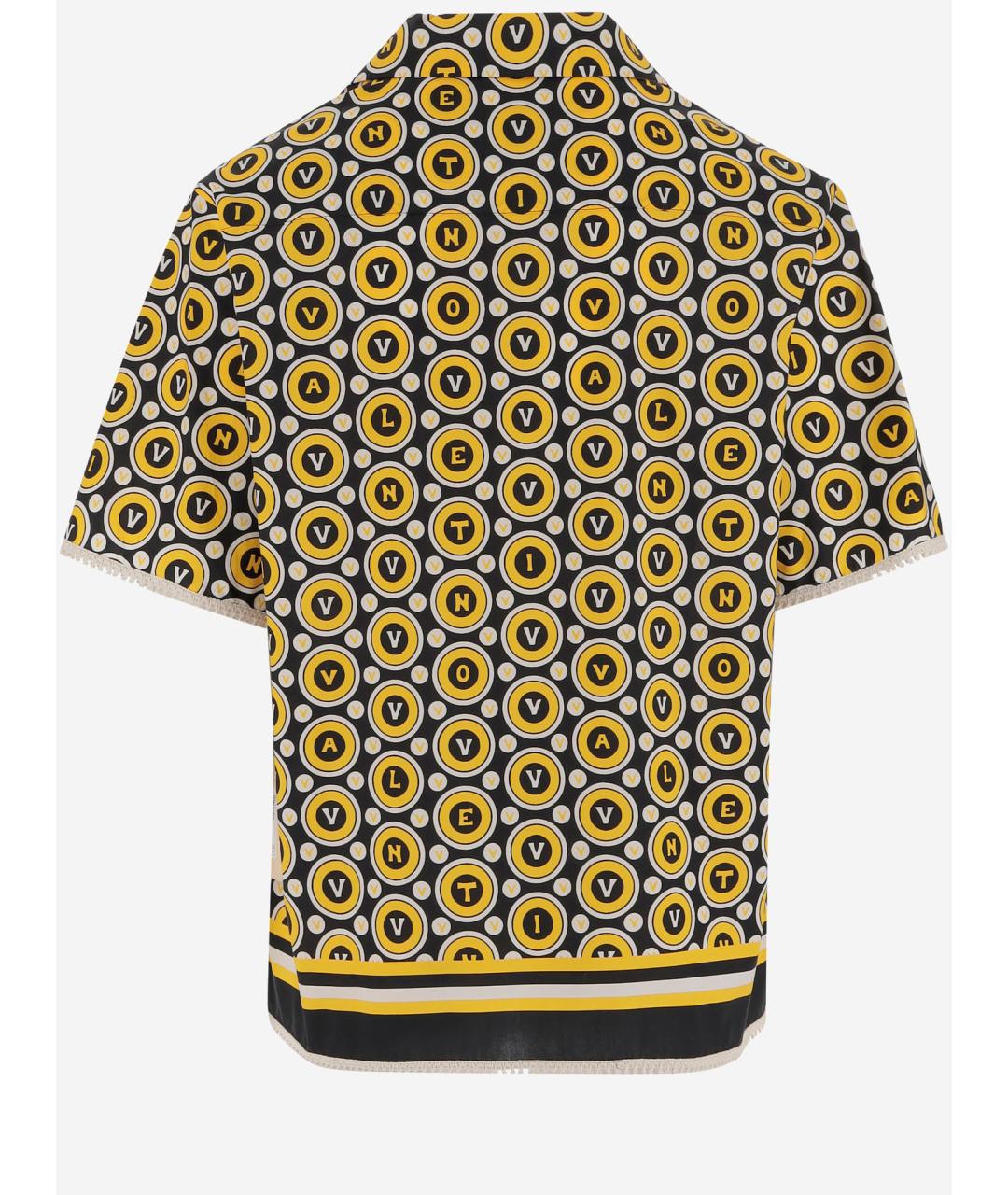 VALENTINO Мульти хлопковая кэжуал рубашка, фото 2