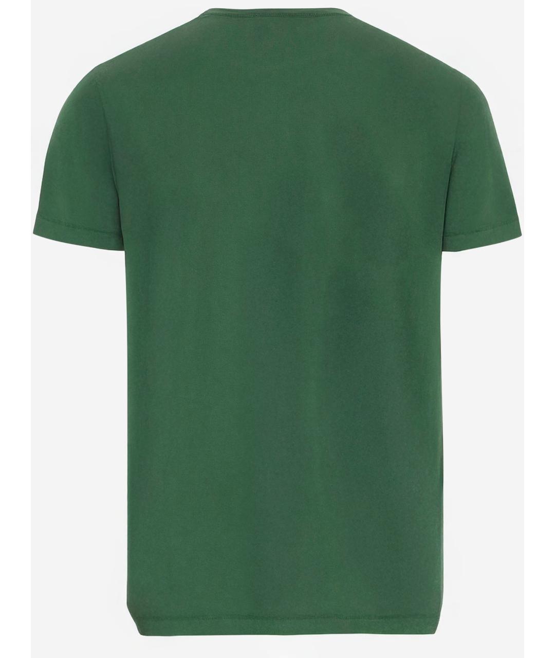 J.W.ANDERSON Зеленая хлопковая футболка, фото 2