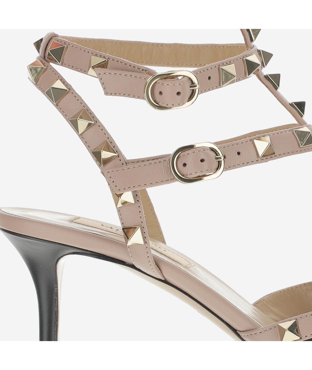 VALENTINO Черные кожаные туфли, фото 5