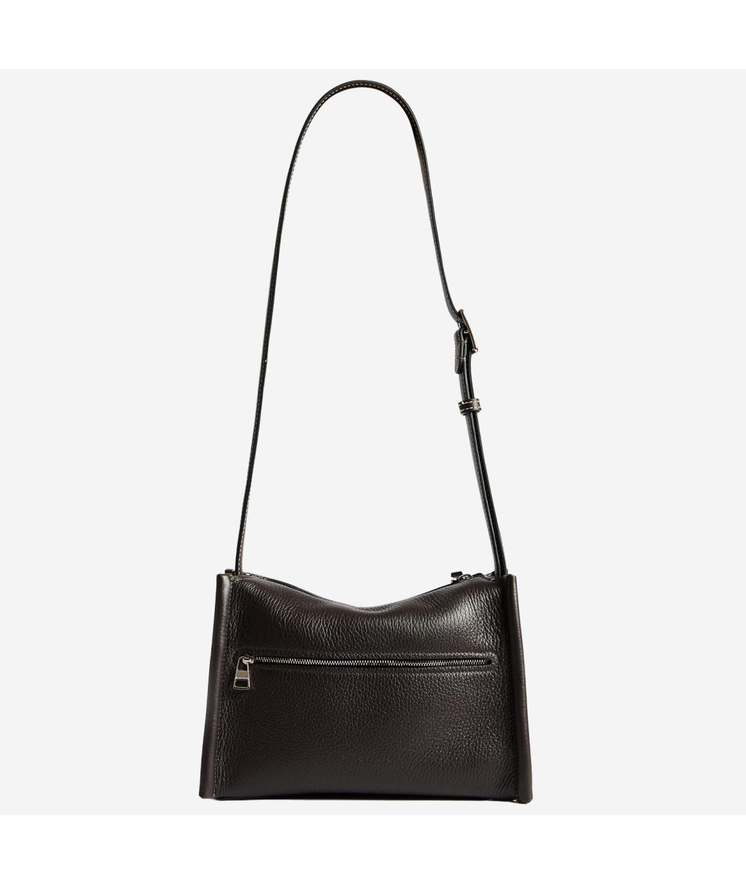 J.W.ANDERSON Коричневая кожаная сумка через плечо, фото 3