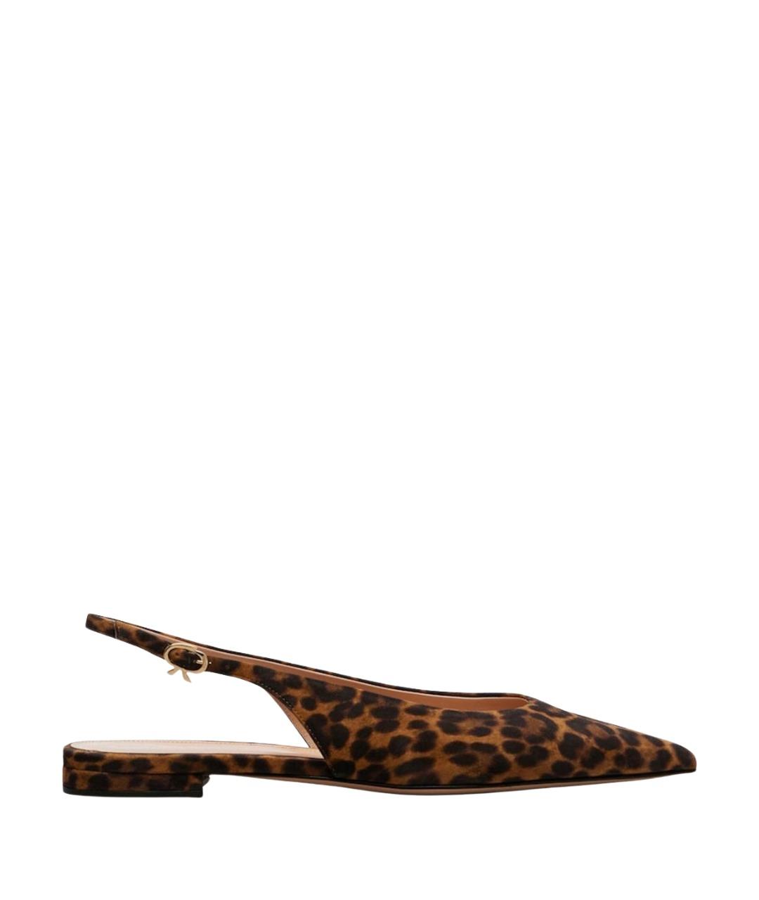 GIANVITO ROSSI Мульти замшевые балетки, фото 1