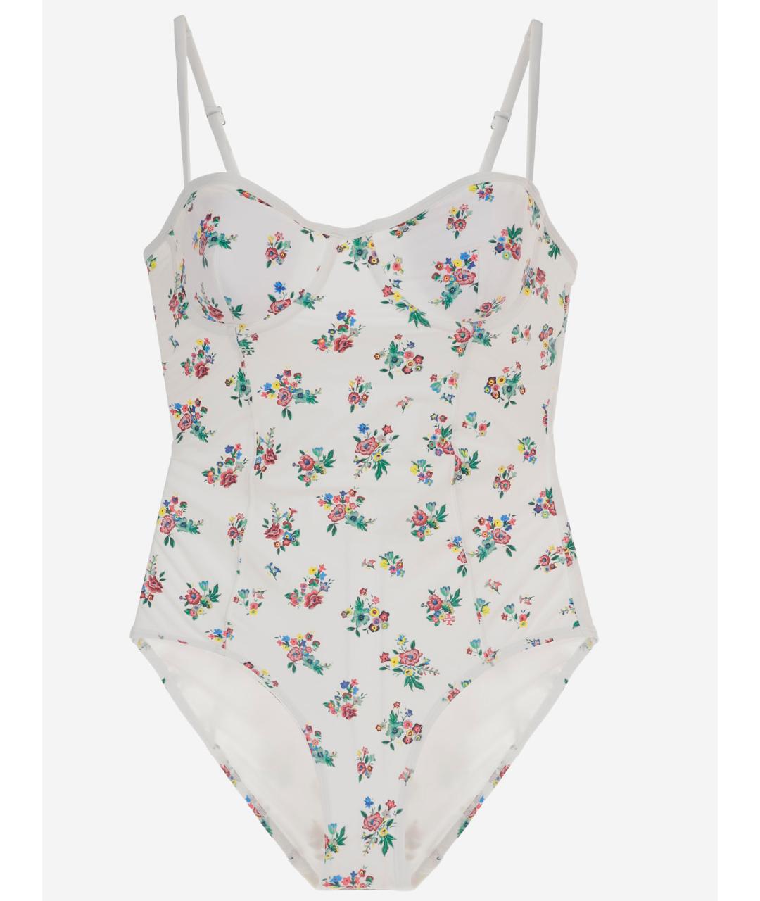 TORY BURCH Белый полиамидовый купальник, фото 1