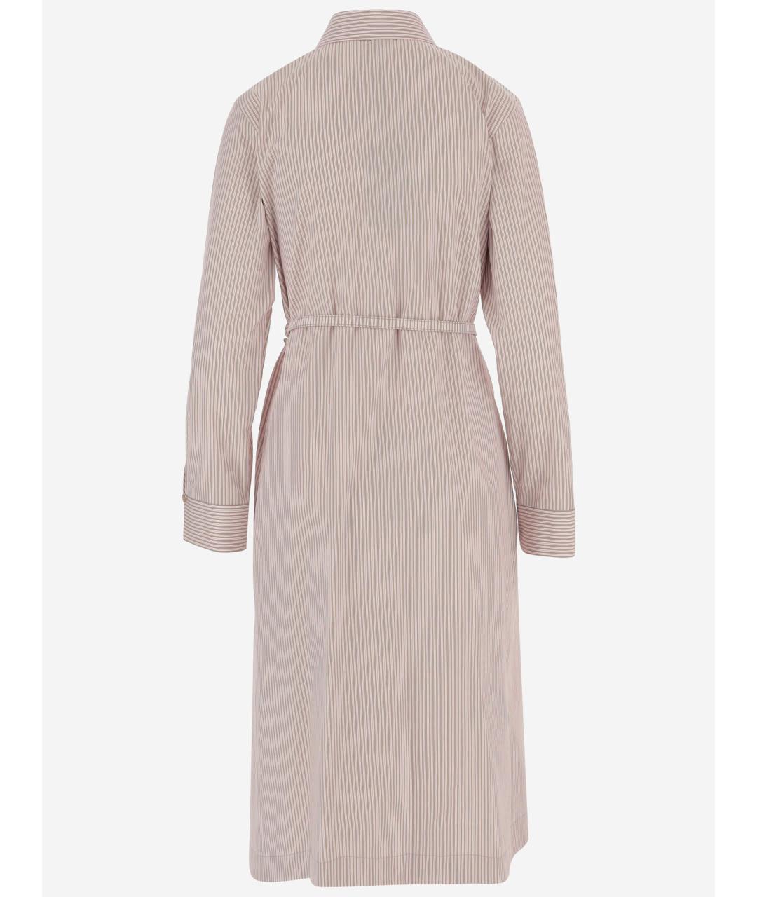 FENDI Мульти хлопковое повседневное платье, фото 2