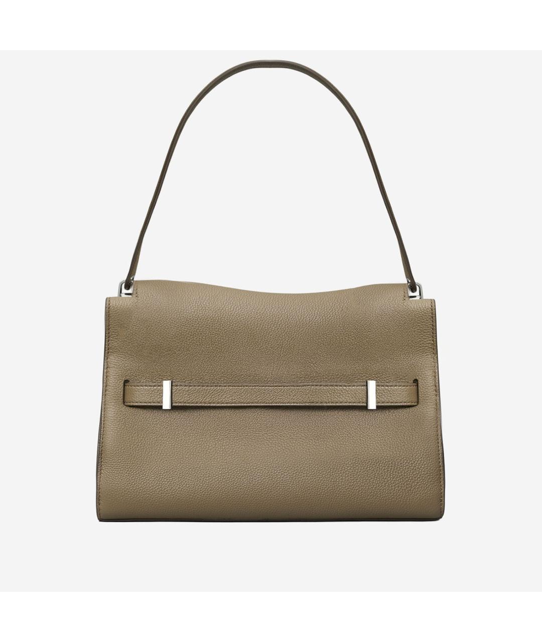 TORY BURCH Бежевая кожаная сумка тоут, фото 3