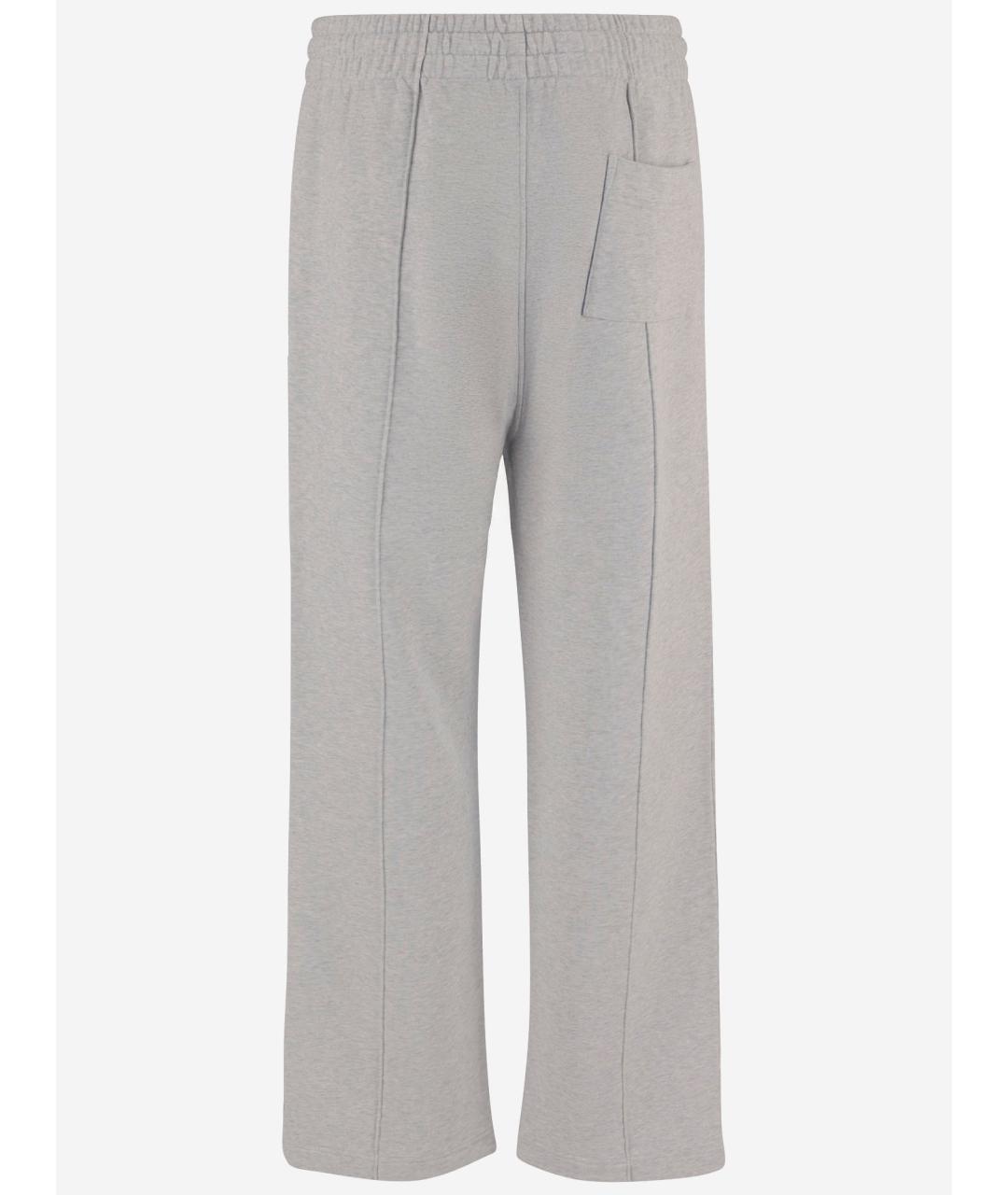 CASABLANCA Серые хлопковые спортивные брюки и шорты, фото 2