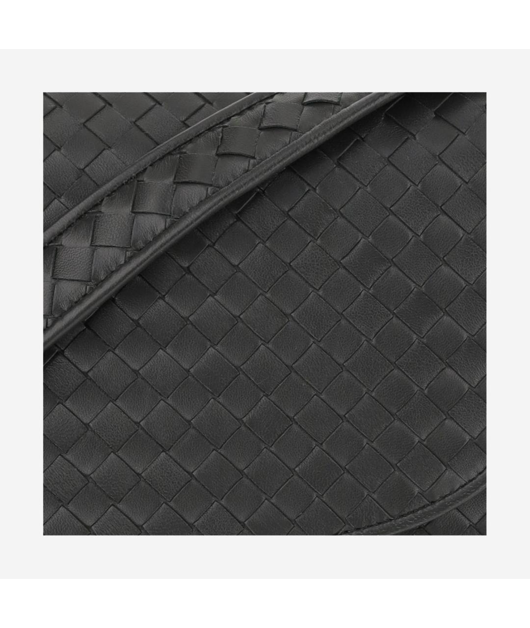 BOTTEGA VENETA Зеленая кожаная сумка на плечо, фото 4