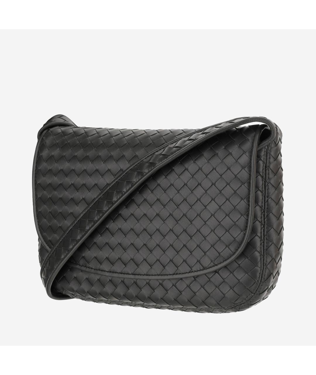 BOTTEGA VENETA Зеленая кожаная сумка на плечо, фото 2