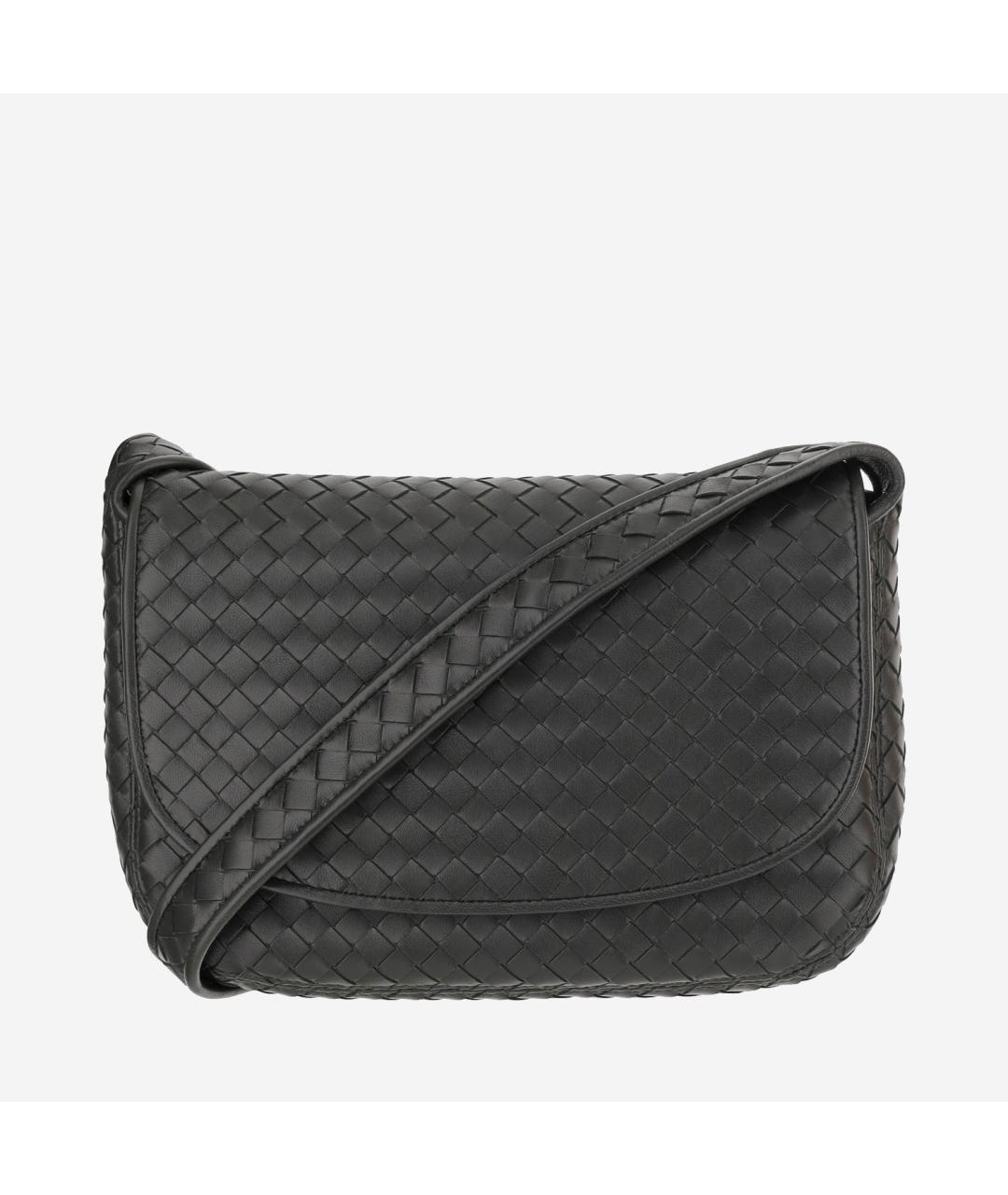 BOTTEGA VENETA Зеленая кожаная сумка на плечо, фото 5