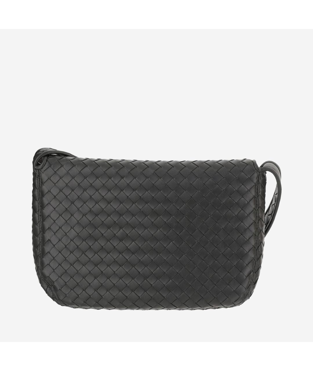 BOTTEGA VENETA Зеленая кожаная сумка на плечо, фото 3