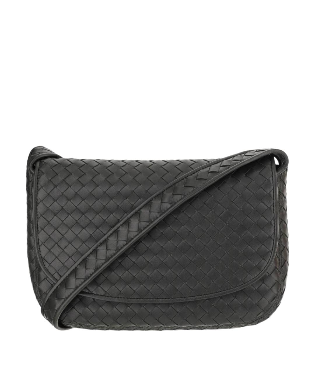 BOTTEGA VENETA Зеленая кожаная сумка на плечо, фото 1