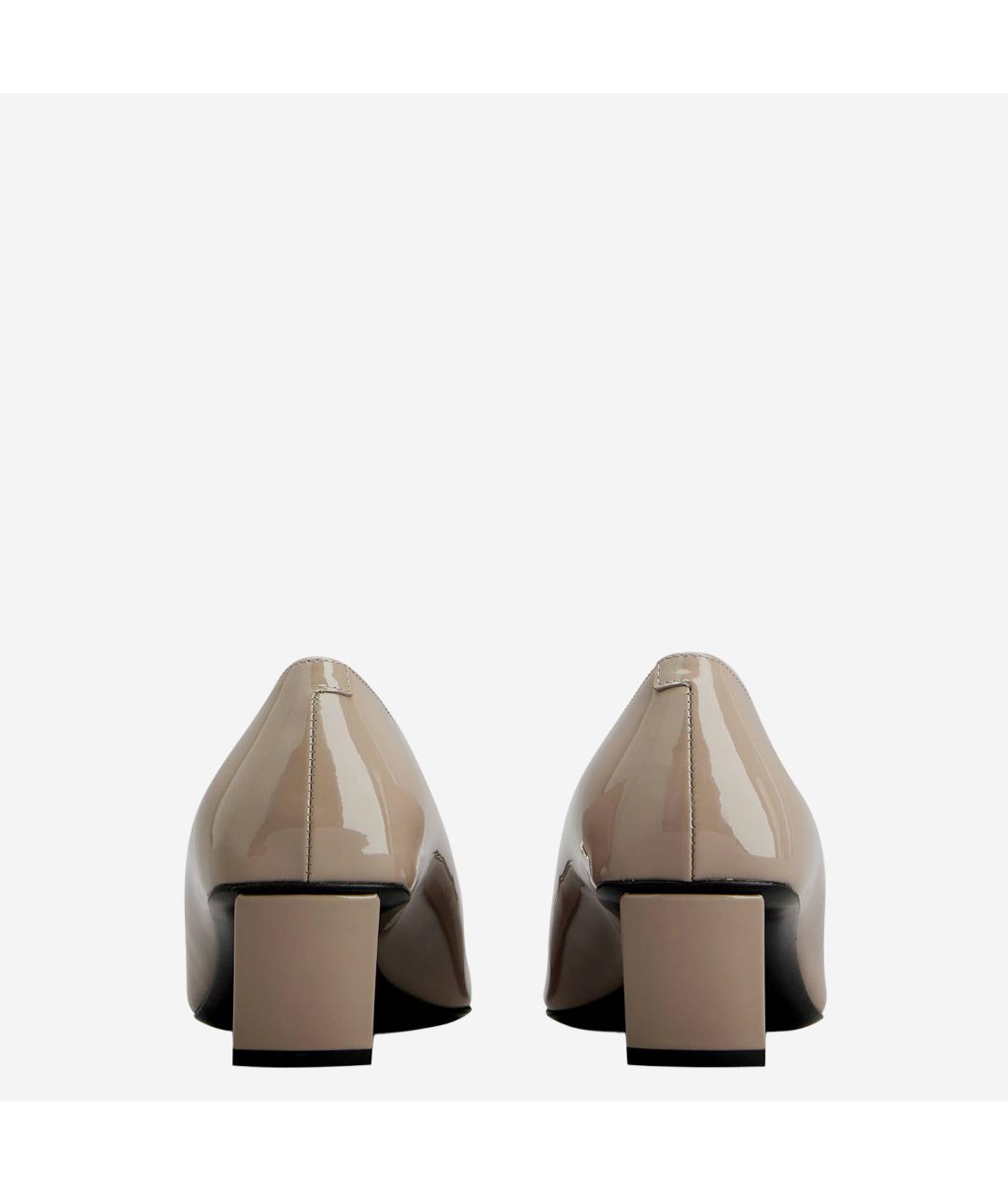 ROGER VIVIER Бежевые туфли из лакированной кожи, фото 3