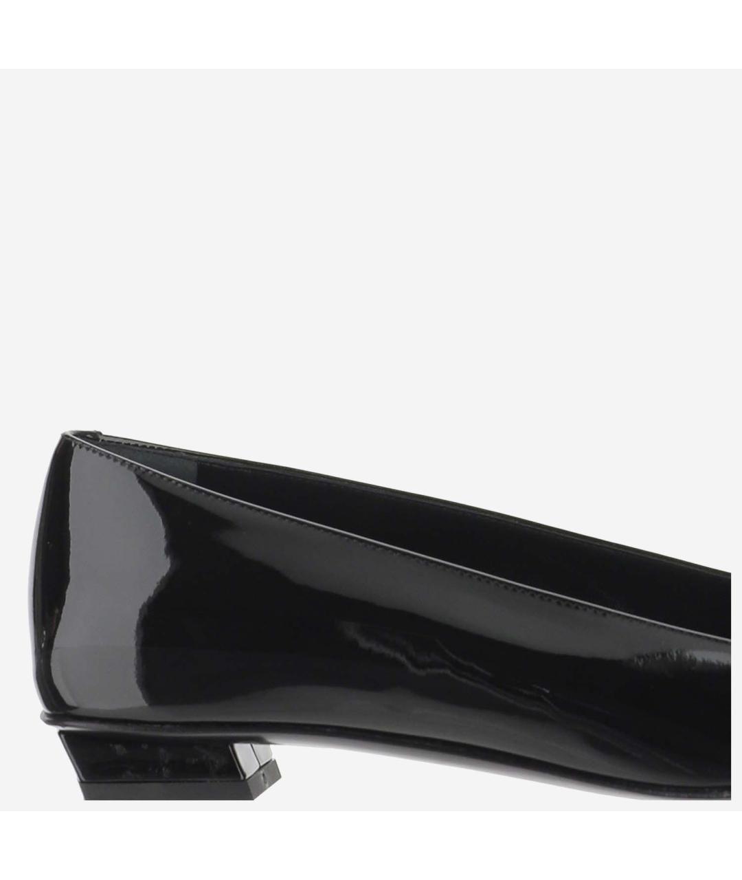 ROGER VIVIER Черные балетки из лакированной кожи, фото 4