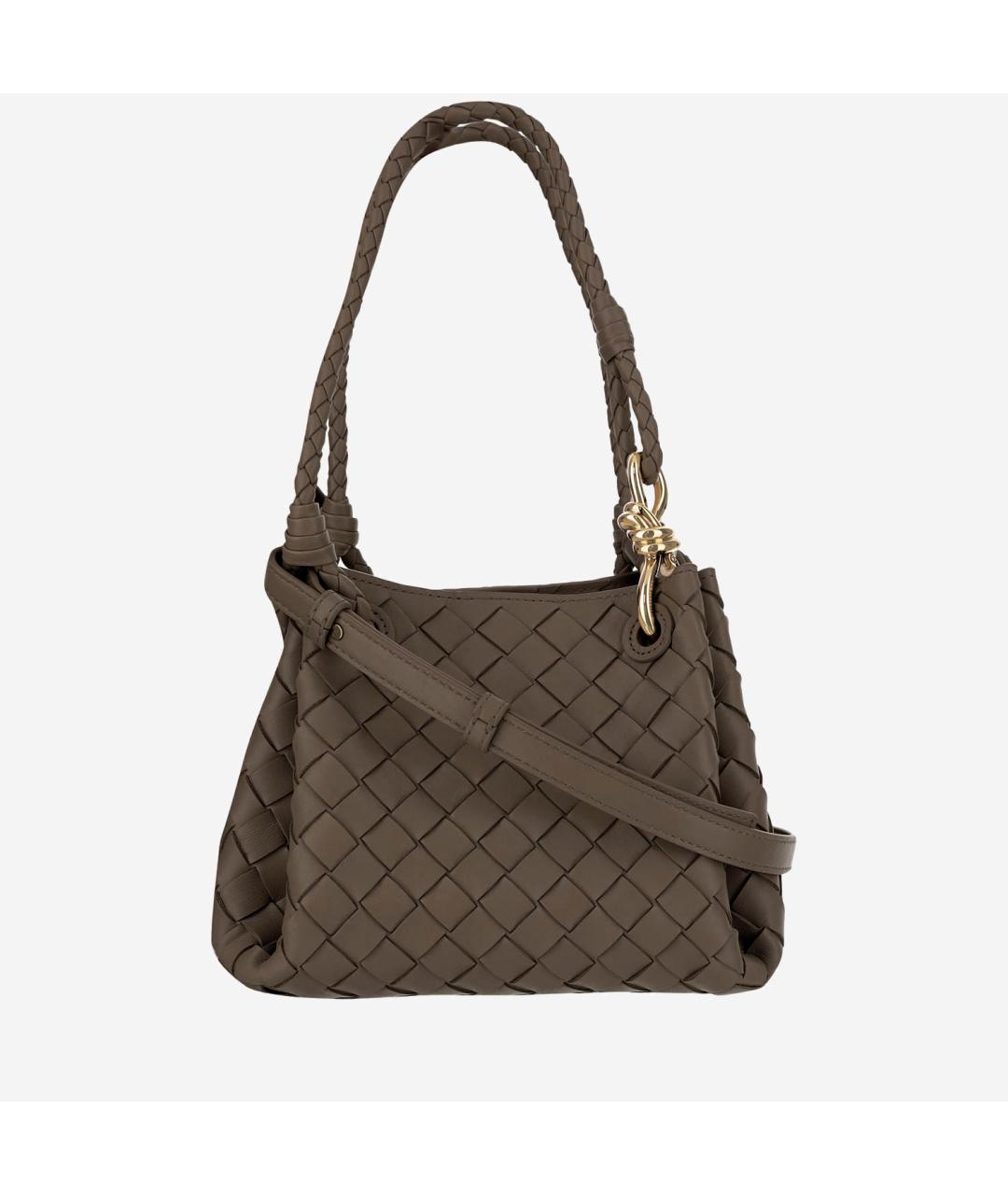BOTTEGA VENETA Коричневая сумка тоут, фото 1