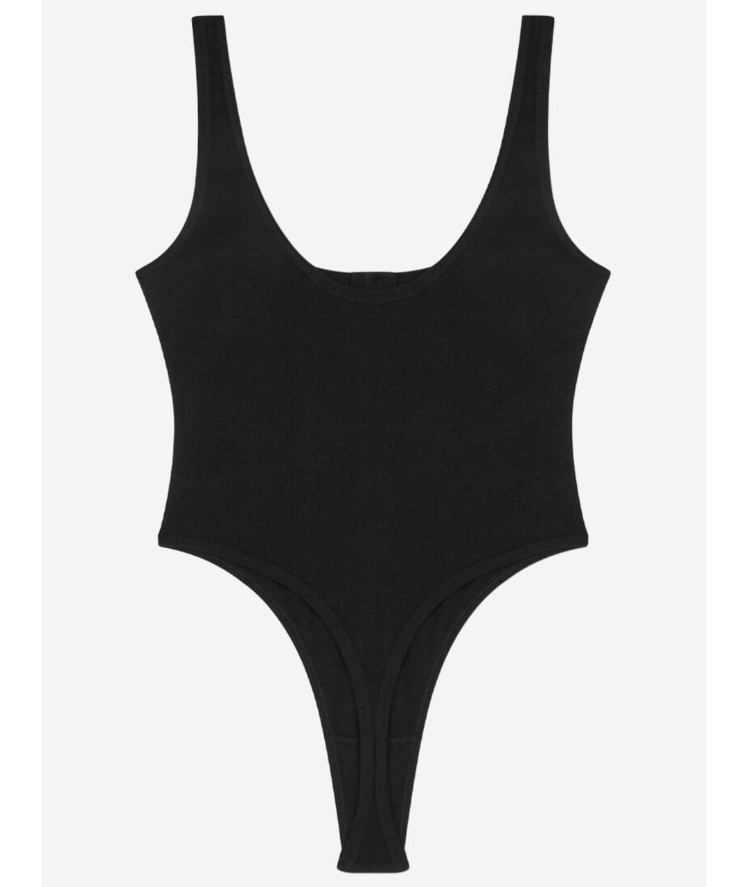 VERSACE Черное хлопковое боди, фото 2