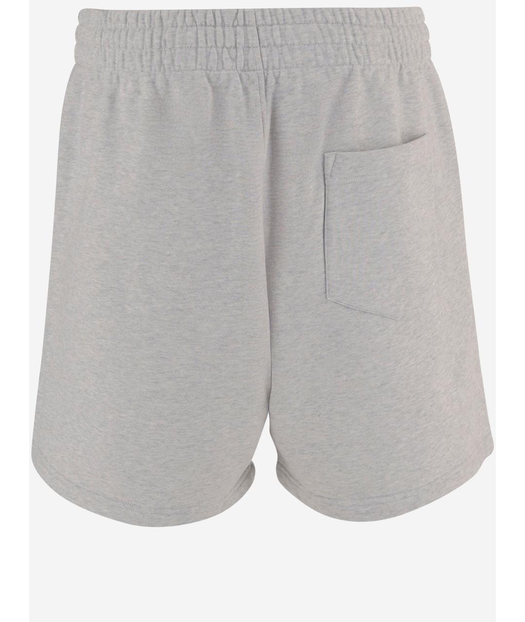 CASABLANCA Серые хлопковые шорты, фото 2