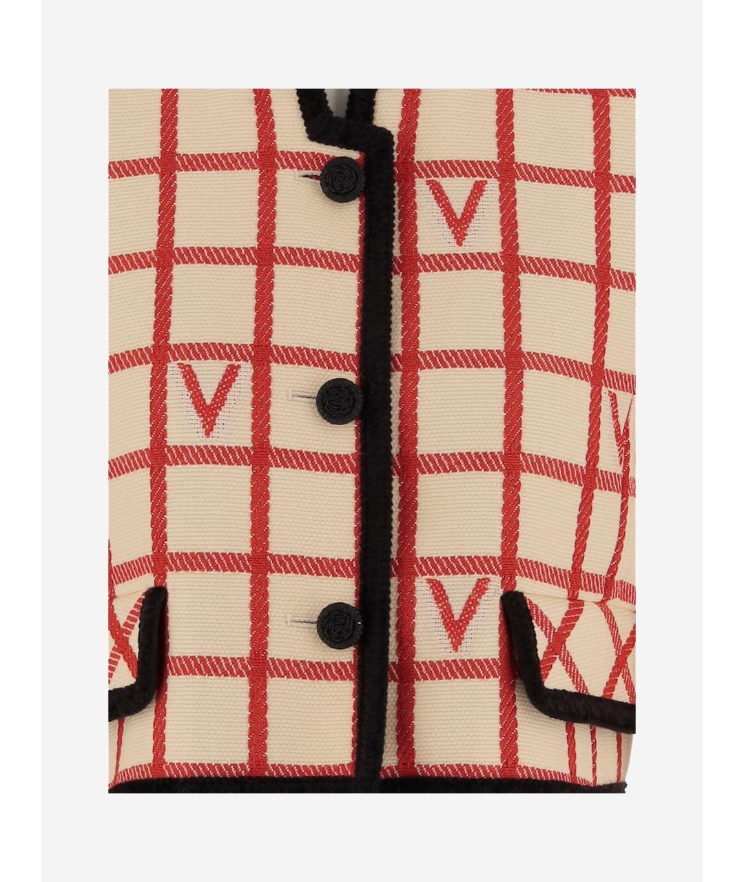 VALENTINO Мульти шерстяной жакет/пиджак, фото 3