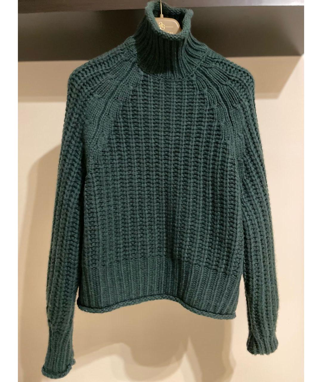 Arch4 Зеленый кашемировый джемпер / свитер, фото 8
