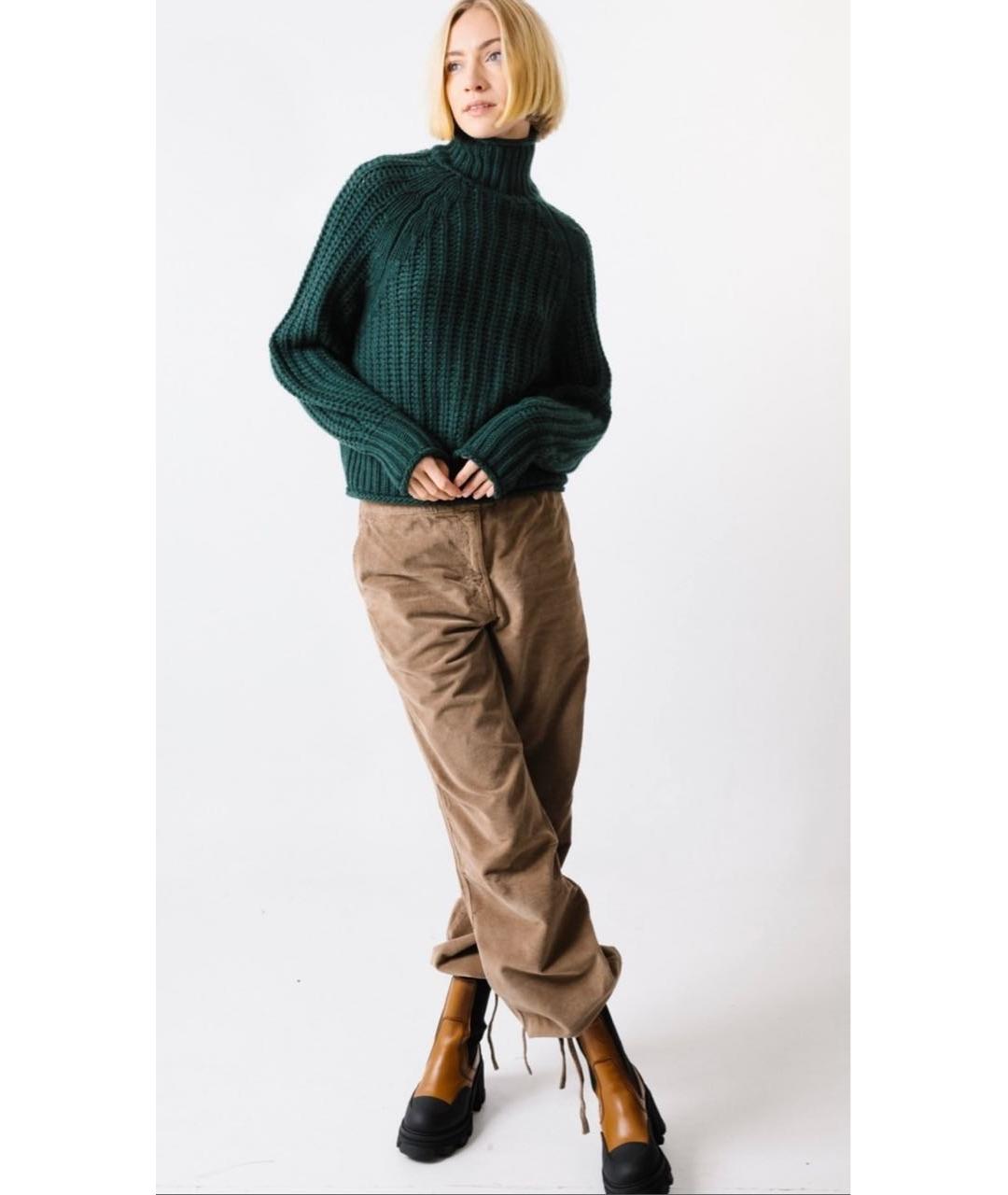 Arch4 Зеленый кашемировый джемпер / свитер, фото 7