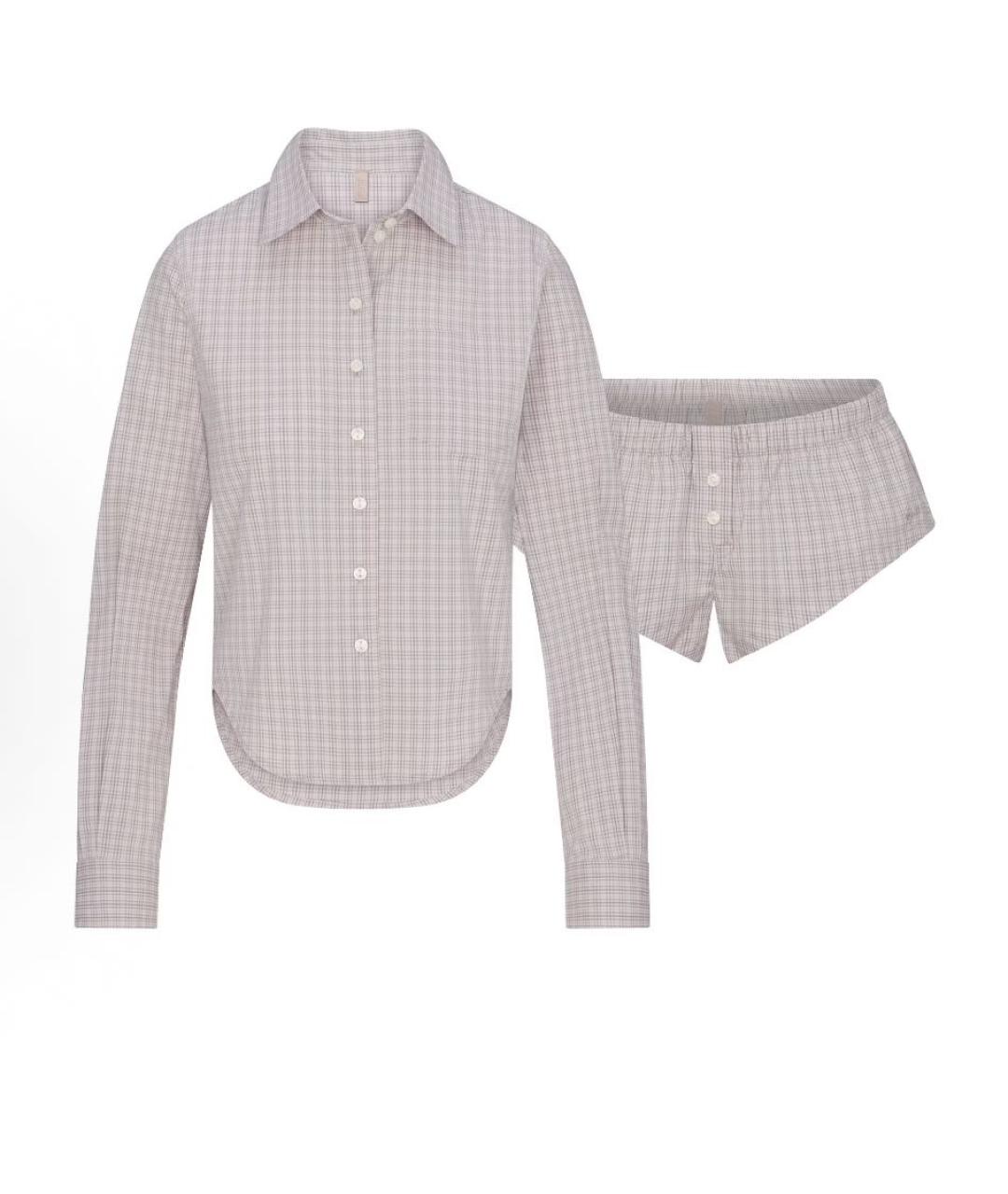 SKIMS Серая пижама, фото 7