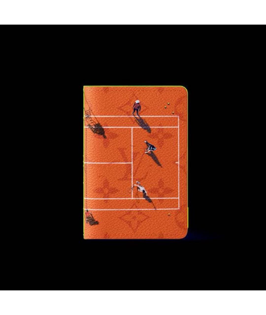 LOUIS VUITTON Оранжевый кардхолдер, фото 4