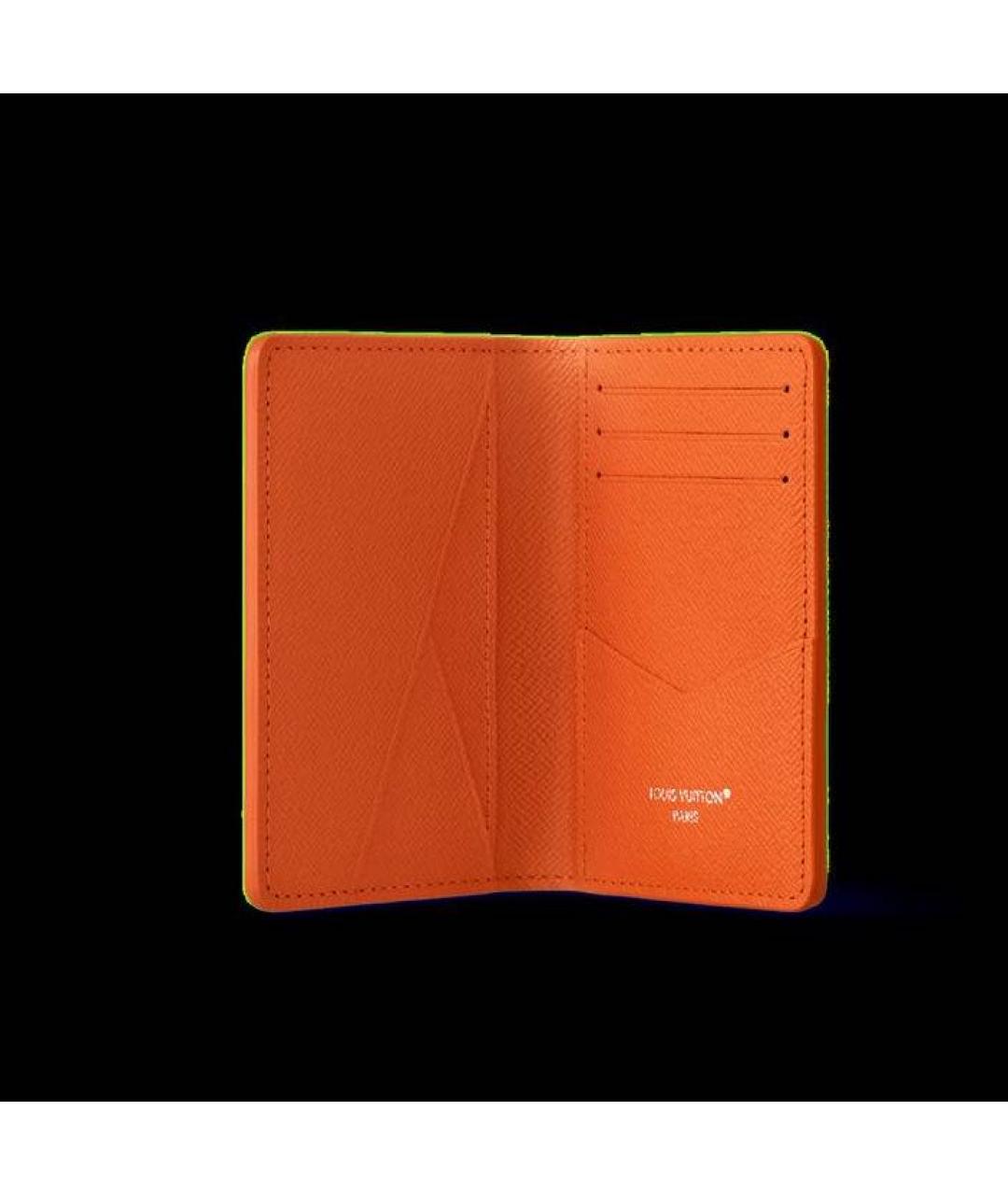 LOUIS VUITTON Оранжевый кардхолдер, фото 2