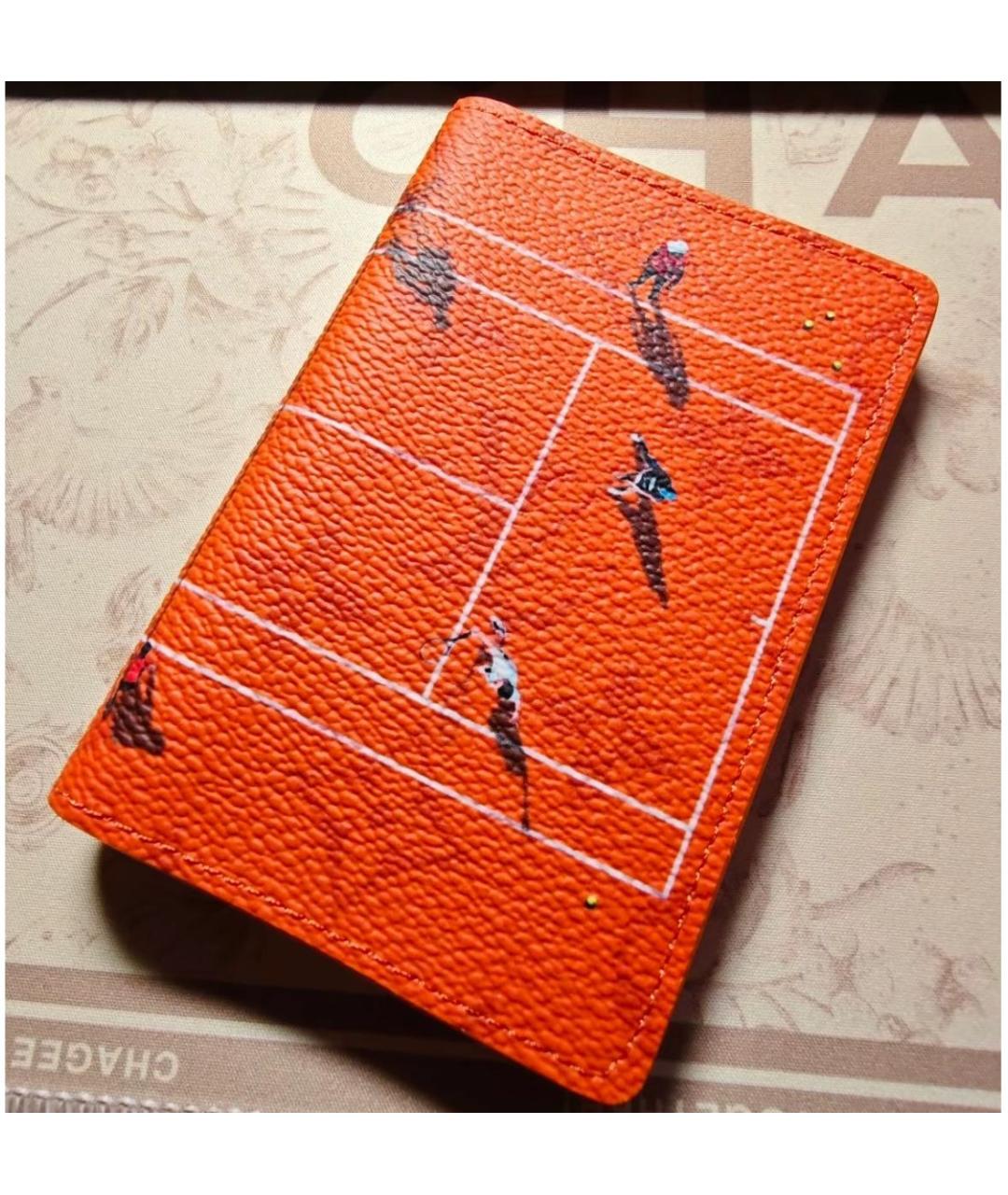 LOUIS VUITTON Оранжевый кардхолдер, фото 3
