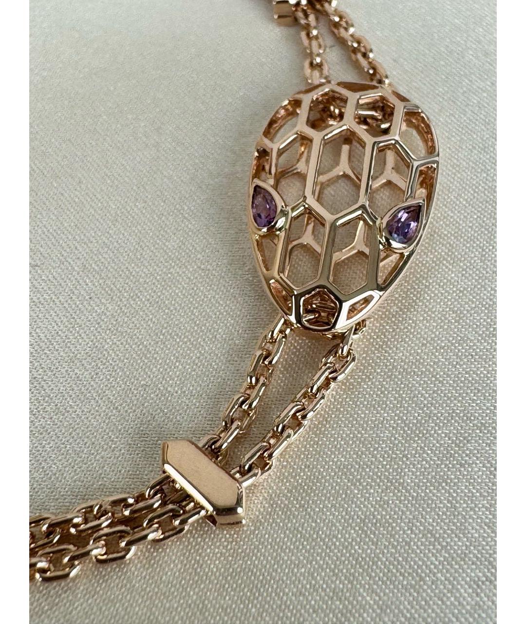 BVLGARI Золотой браслет из розового золота, фото 3