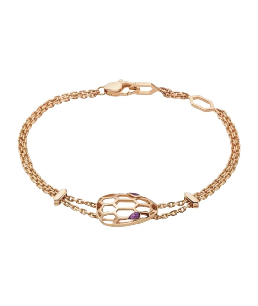 BVLGARI Золотой браслет из розового золота, фото 1