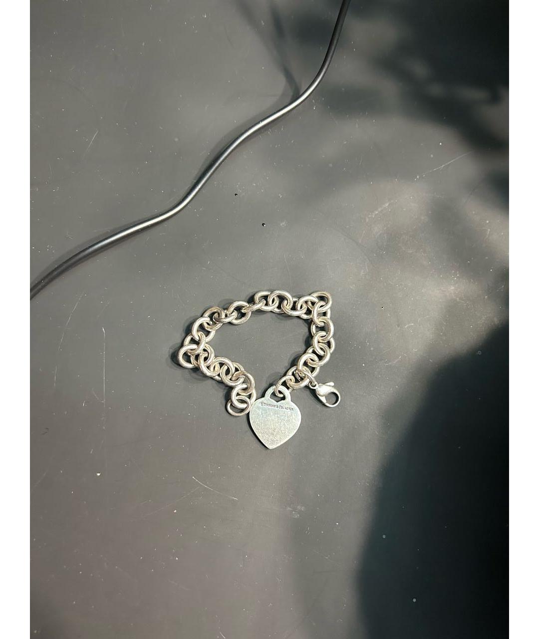 TIFFANY&CO Серебрянный серебряный браслет, фото 2