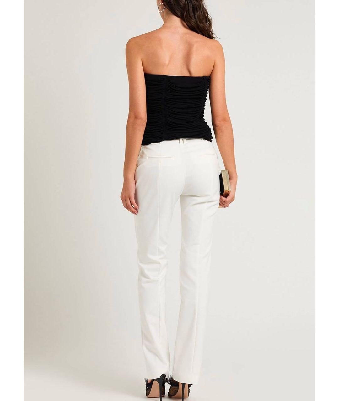 SAINT LAURENT Черный вискозный корсет, фото 2