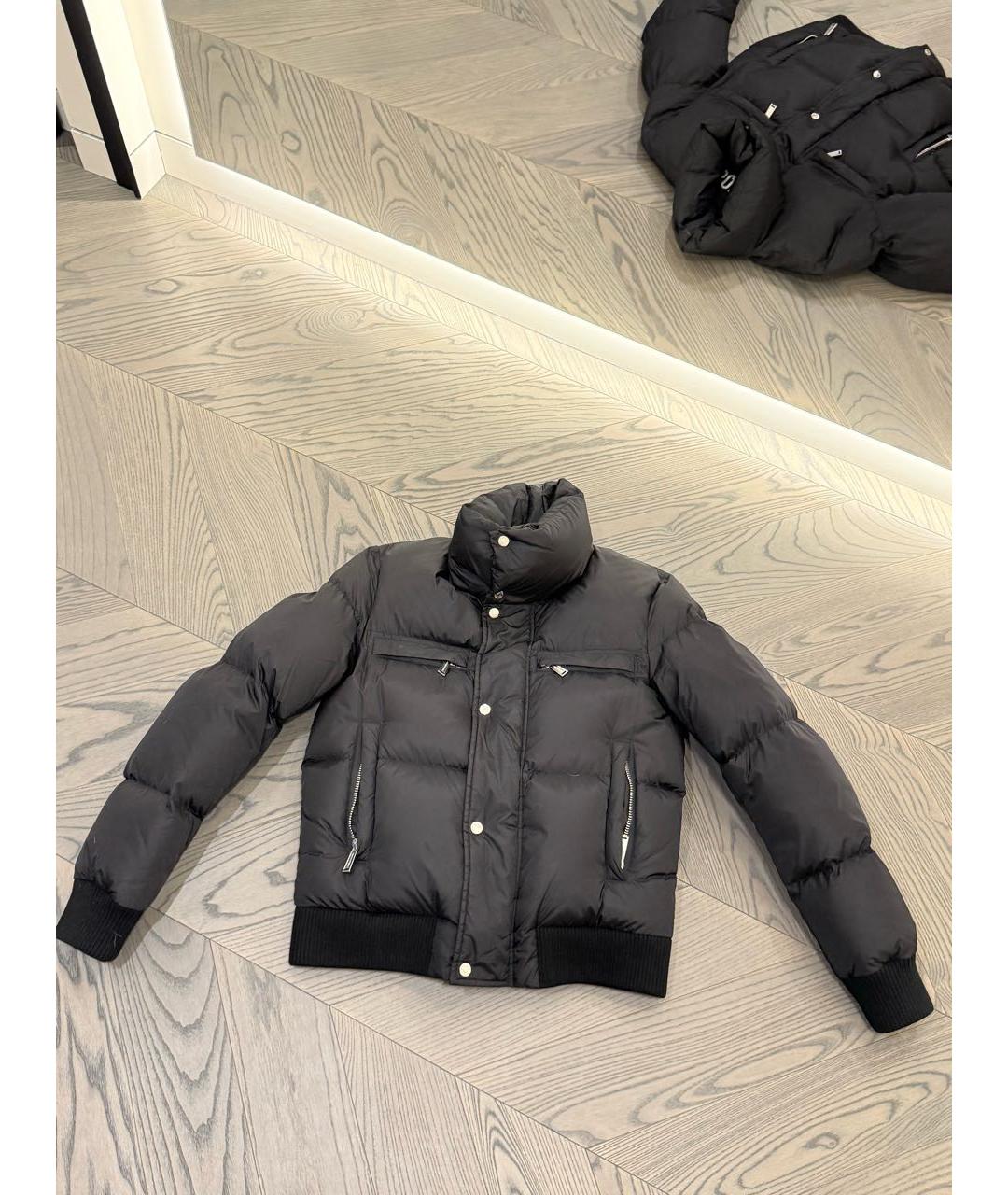 DSQUARED2 Черный пуховик, фото 6