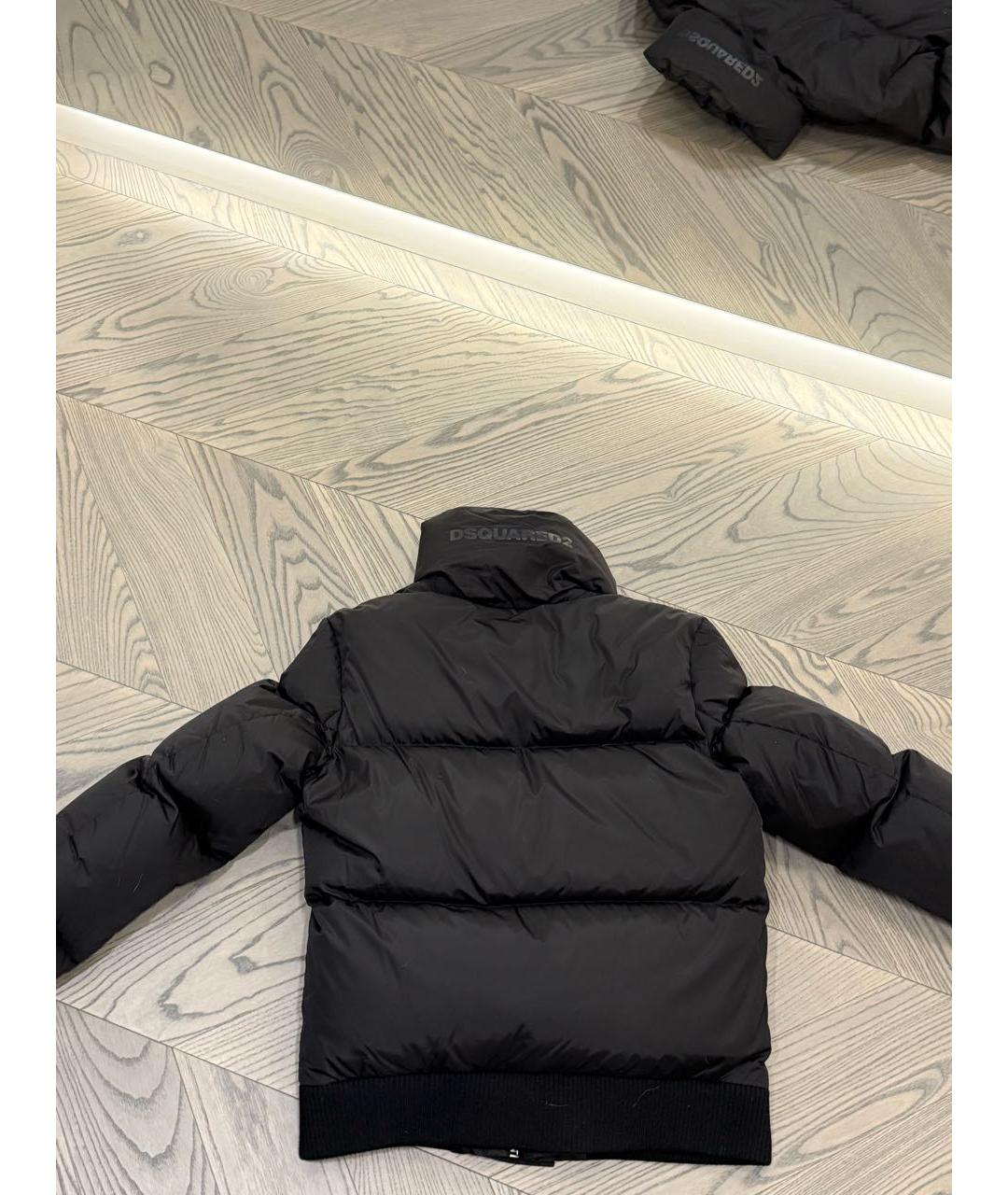 DSQUARED2 Черный пуховик, фото 7