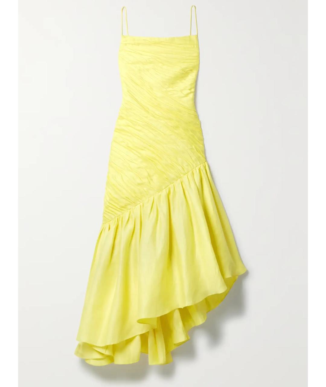 RASARIO Желтое коктейльное платье, фото 4
