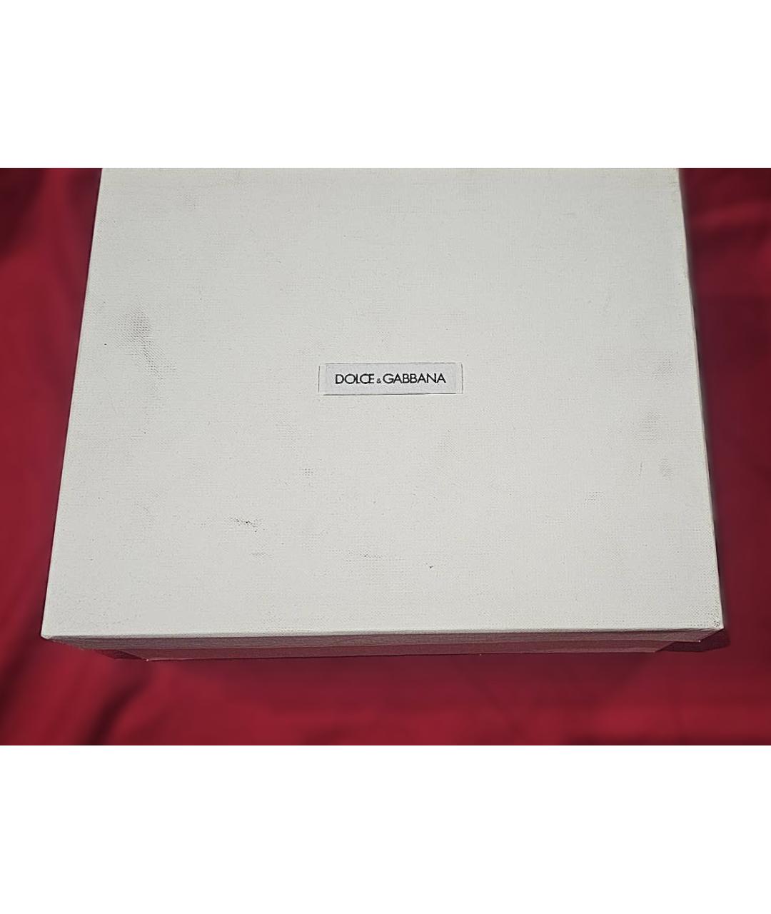 DOLCE & GABBANA KIDS Мульти замшевые кеды, фото 8