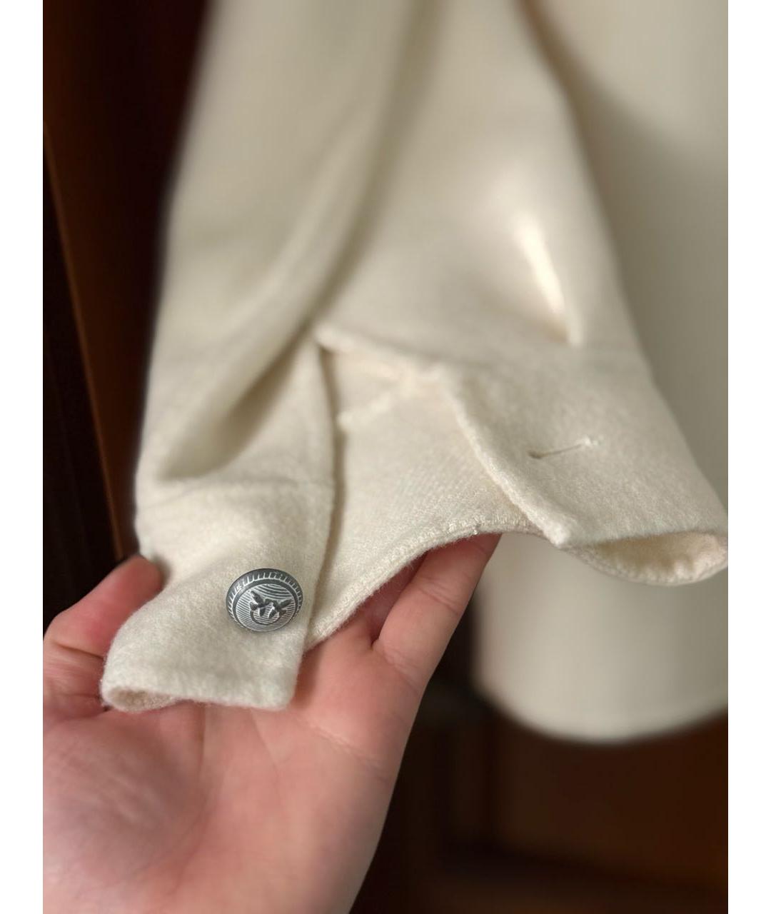 PINKO Белая шерстяная куртка, фото 8