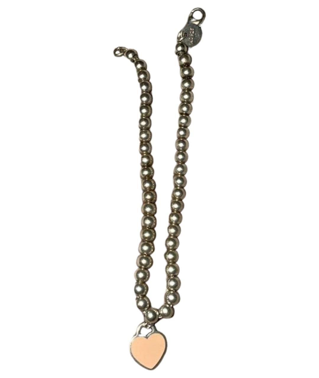 TIFFANY&CO Серебрянный серебряный браслет, фото 1