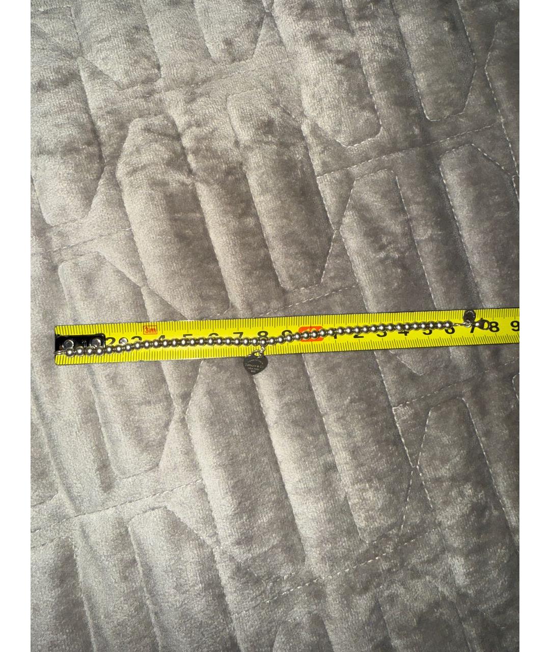 TIFFANY&CO Серебрянный серебряный браслет, фото 7