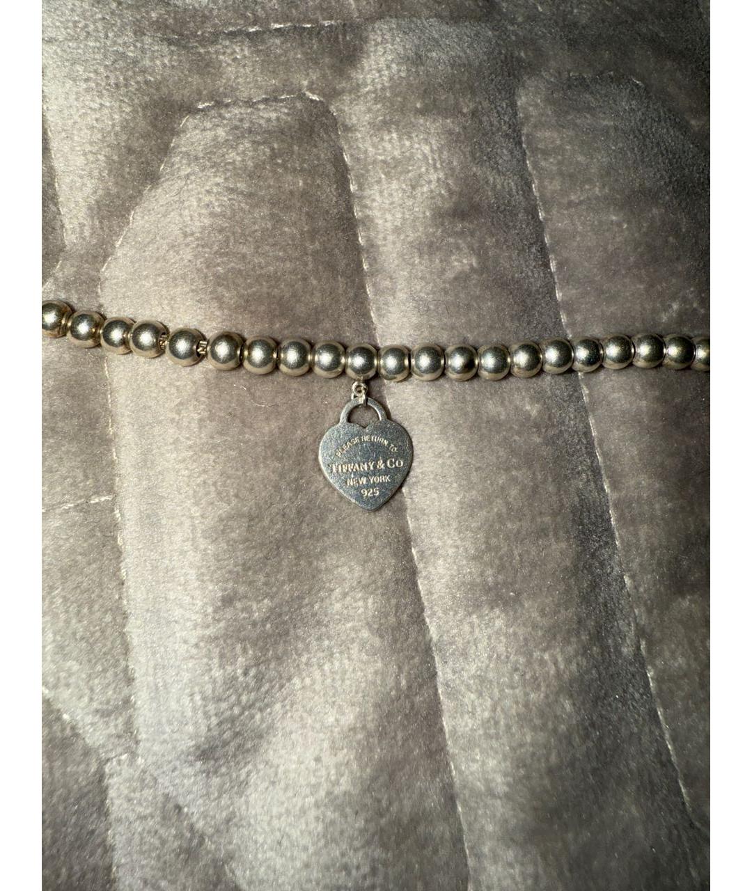 TIFFANY&CO Серебрянный серебряный браслет, фото 3