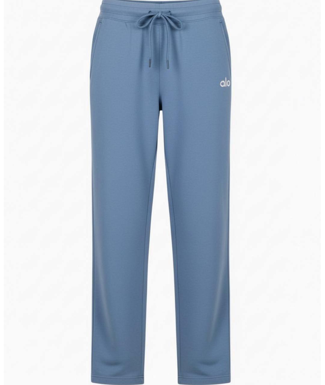 ALO YOGA Голубые спортивные брюки и шорты, фото 8