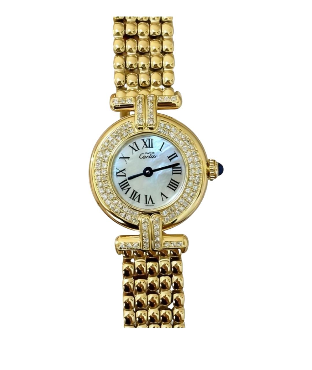 CARTIER Золотые часы из желтого золота, фото 7