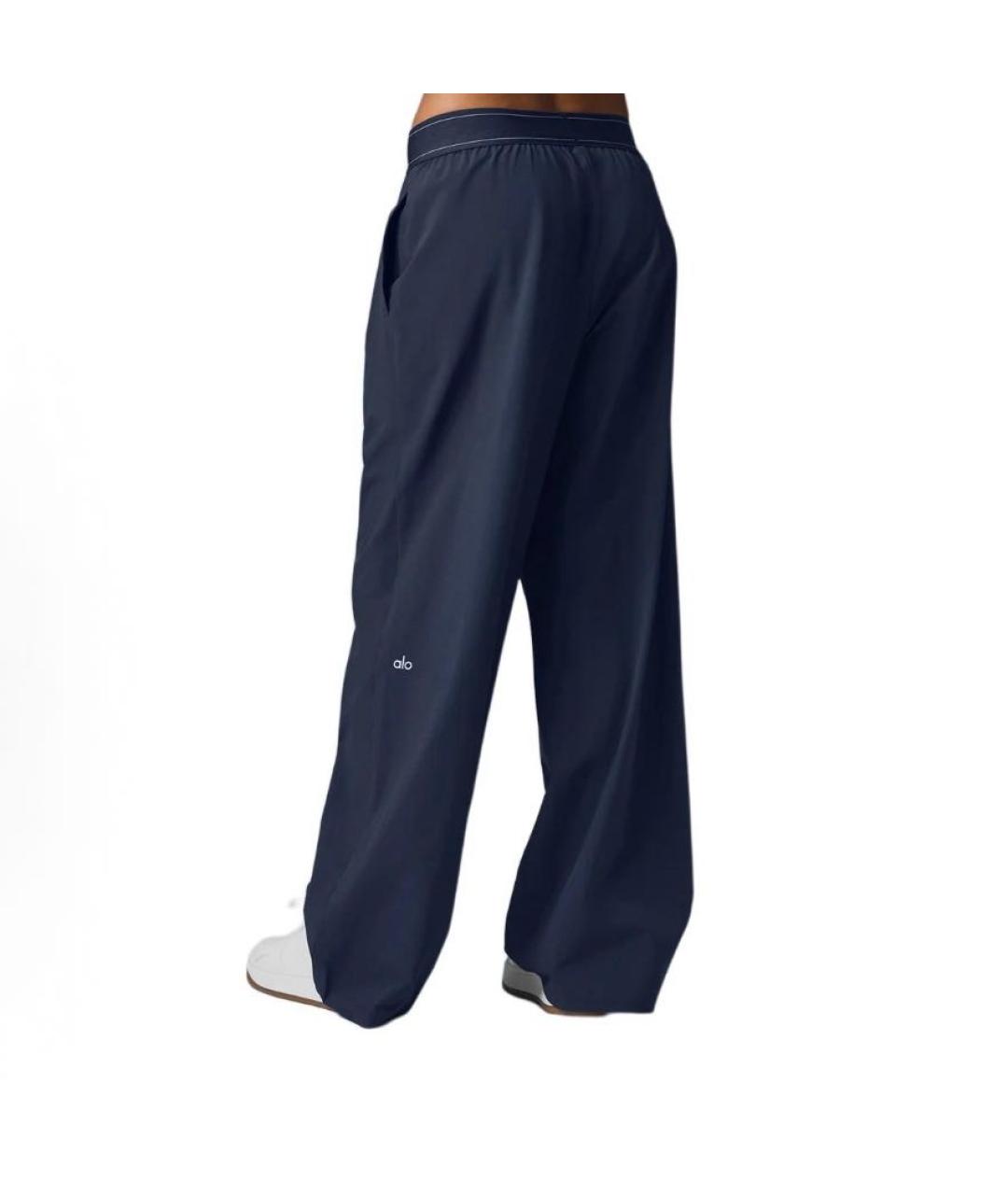 ALO YOGA Темно-синие спортивные брюки и шорты, фото 3