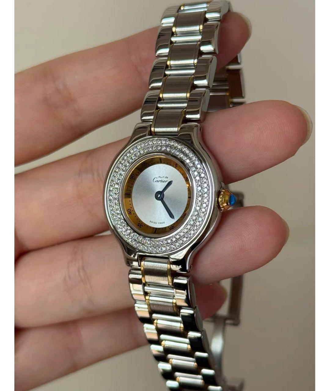 CARTIER Серебряные часы, фото 3