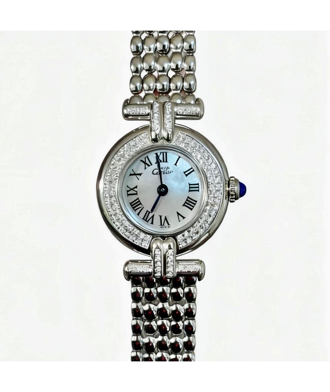 CARTIER Серебряные часы, фото 6
