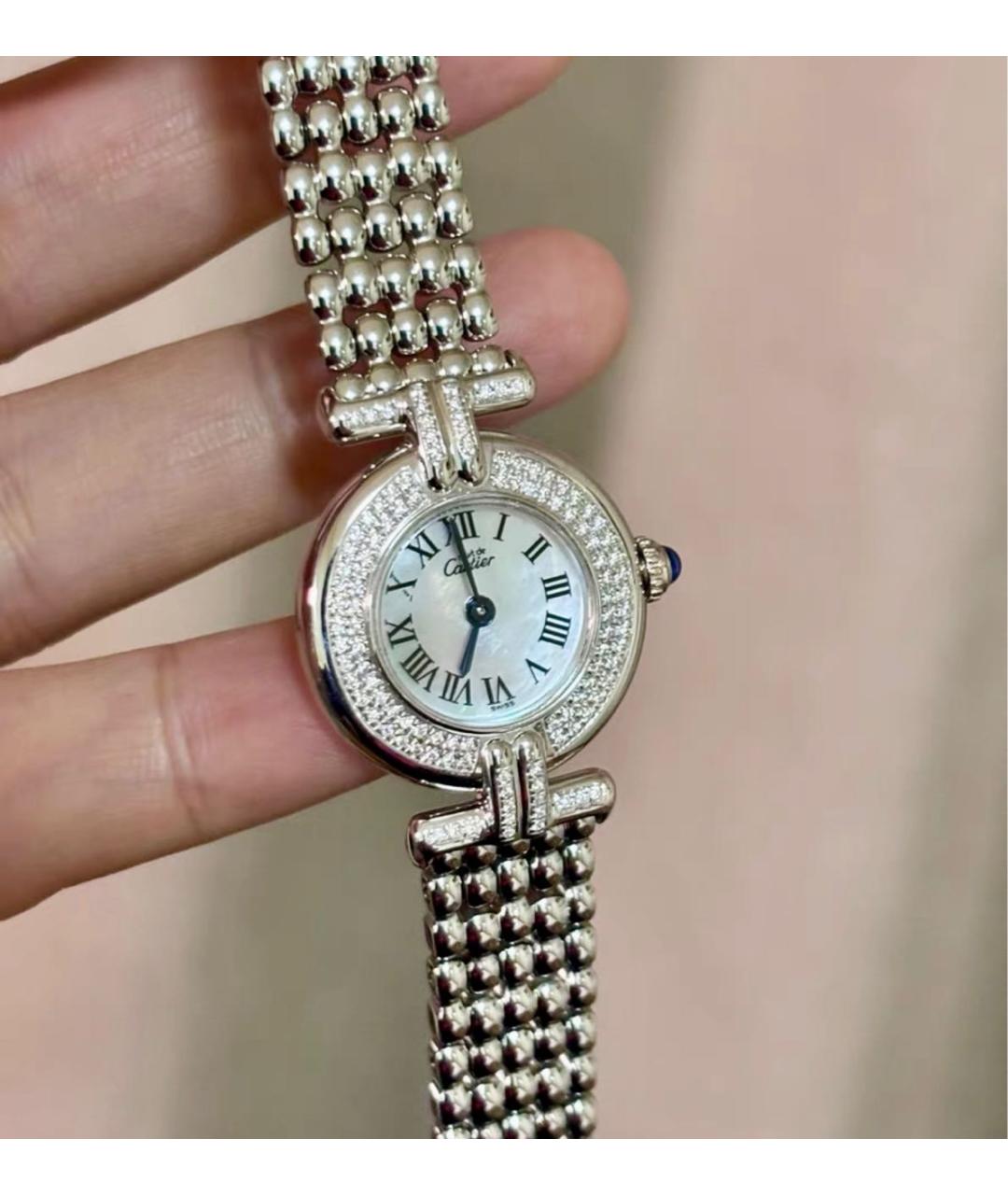 CARTIER Серебряные часы, фото 3