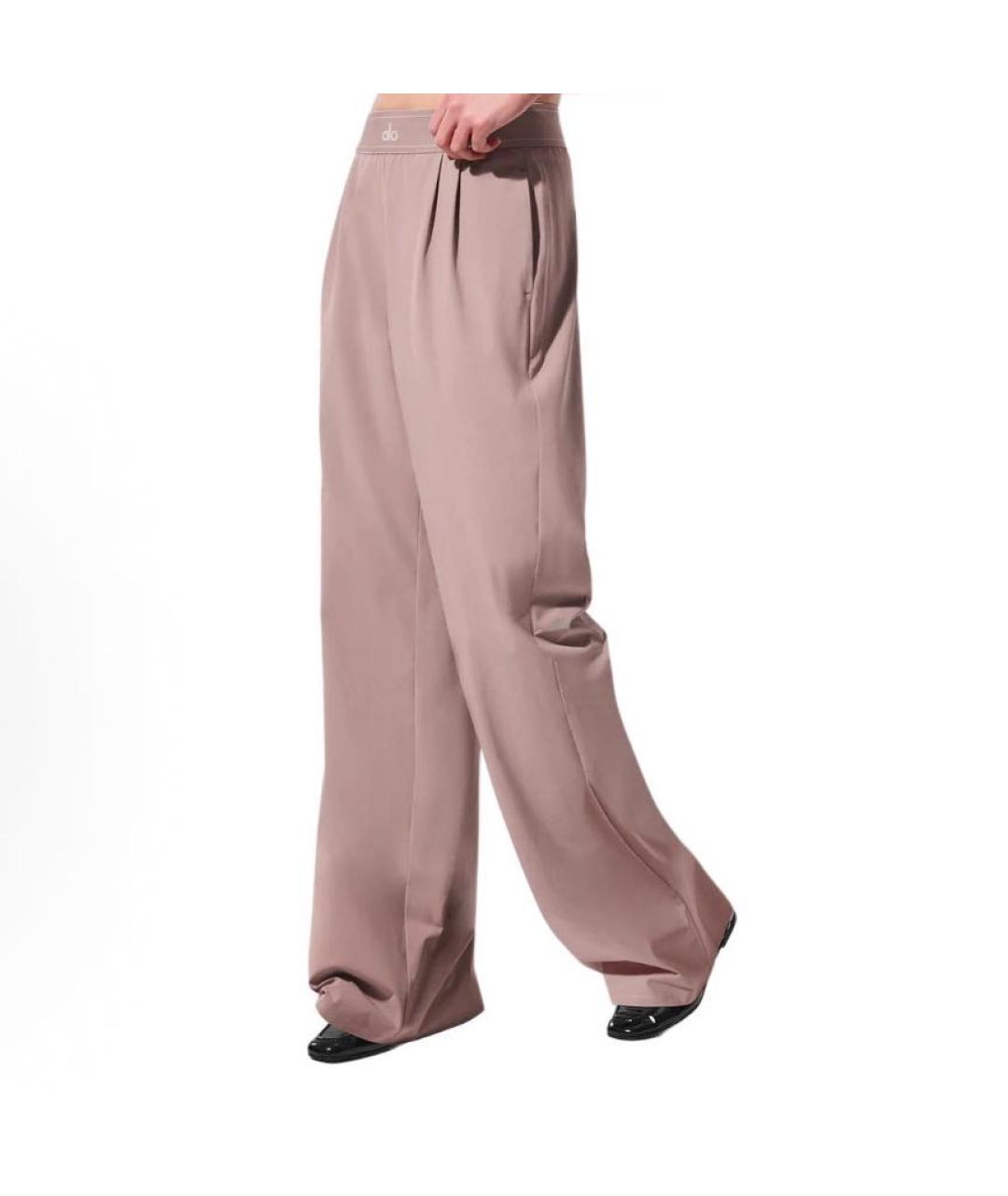 ALO YOGA Бежевые спортивные брюки и шорты, фото 4