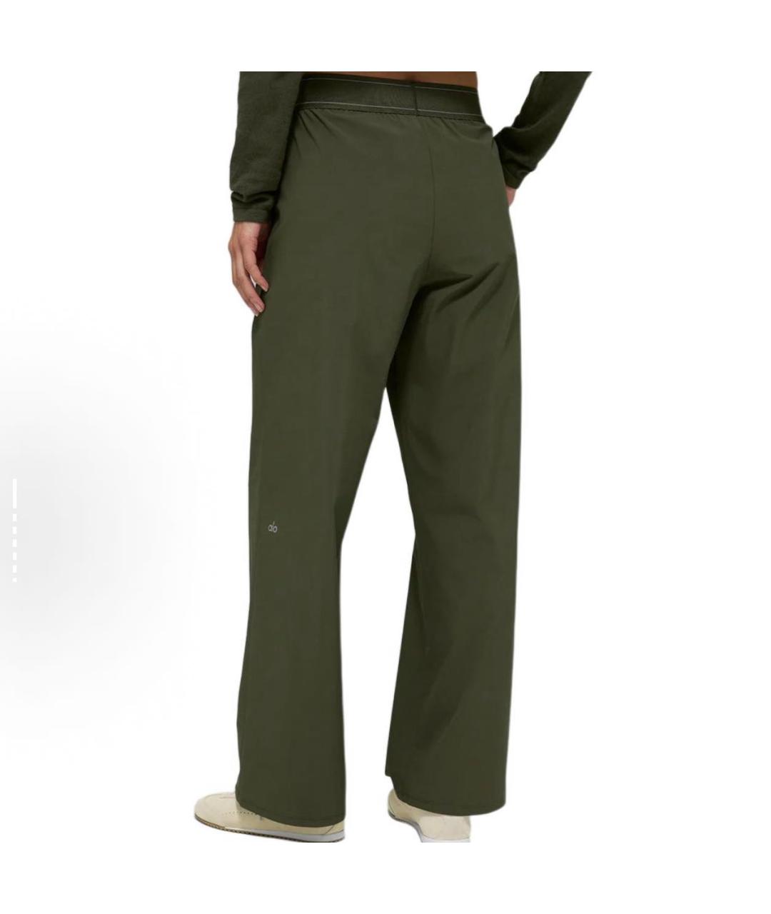 ALO YOGA Хаки спортивные брюки и шорты, фото 3