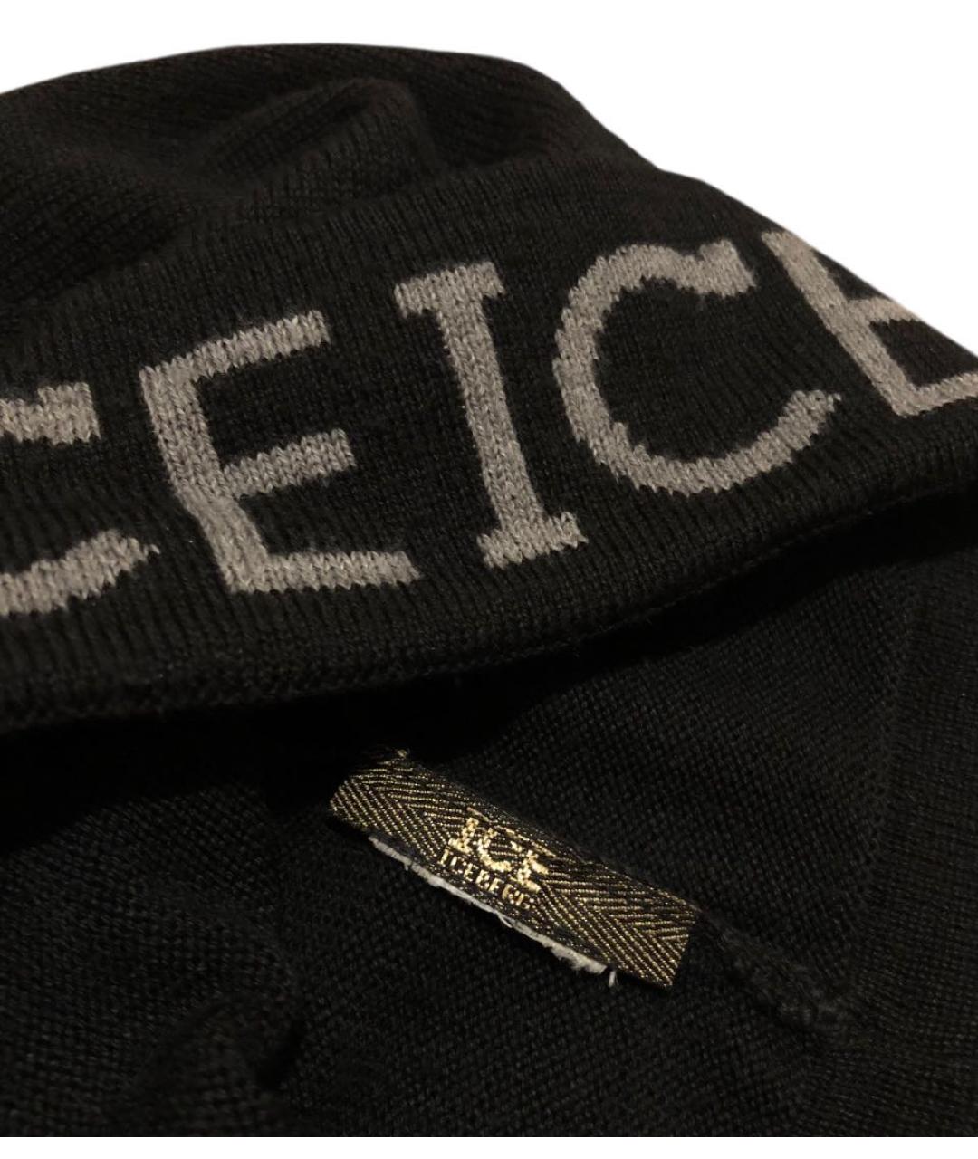 ICEBERG Черная хлопковая шапка, фото 3