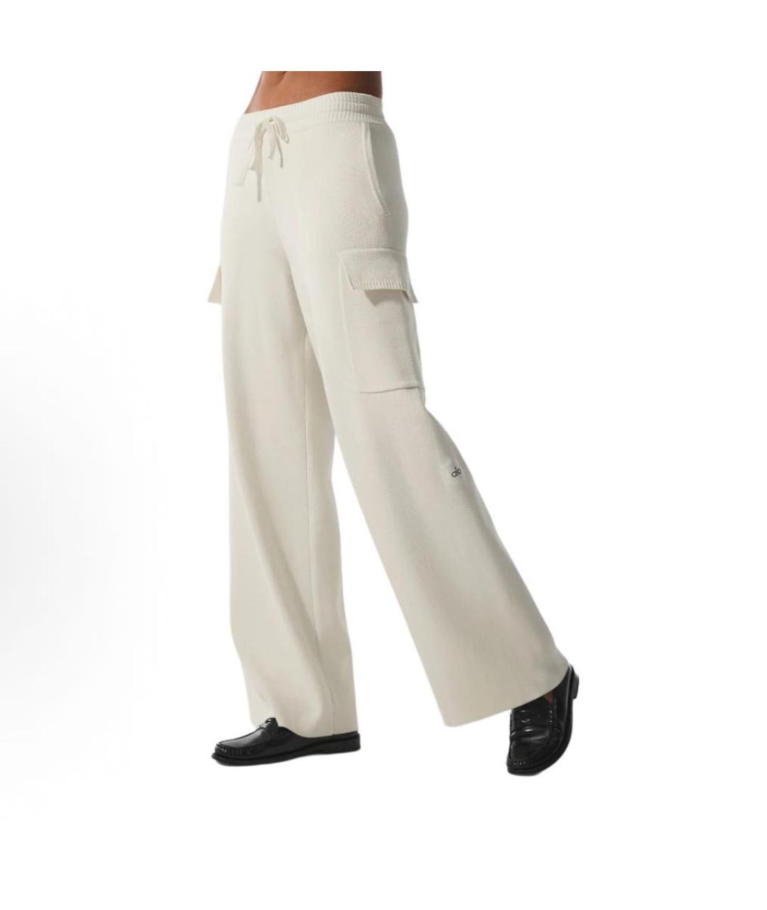 ALO YOGA Белые спортивные брюки и шорты, фото 4