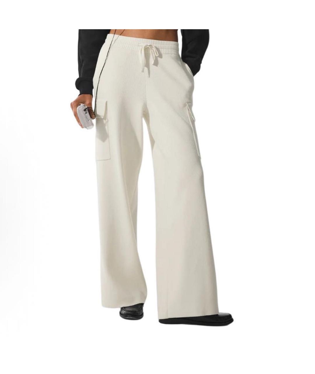 ALO YOGA Белые спортивные брюки и шорты, фото 6